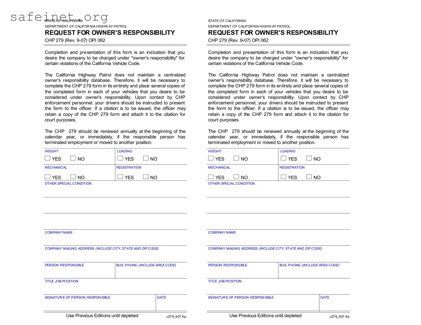 Blank Chp 279 Template