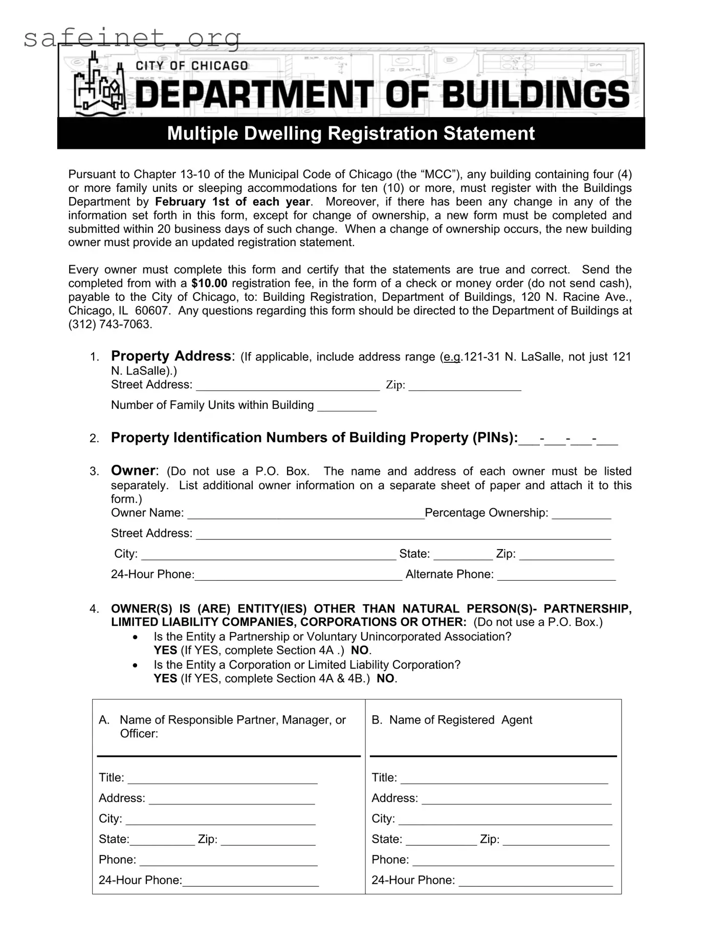 Blank City Chicago Bldg Template
