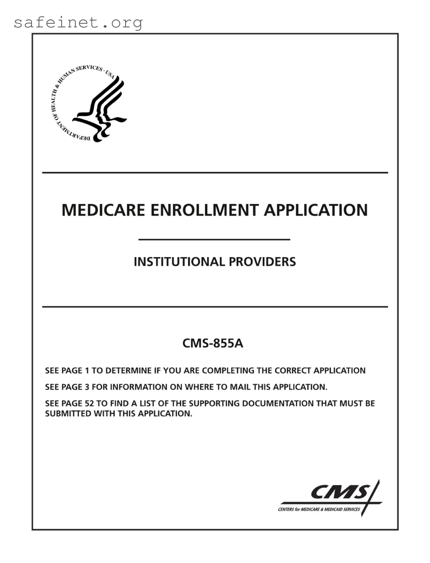 Blank Cms 855A Template