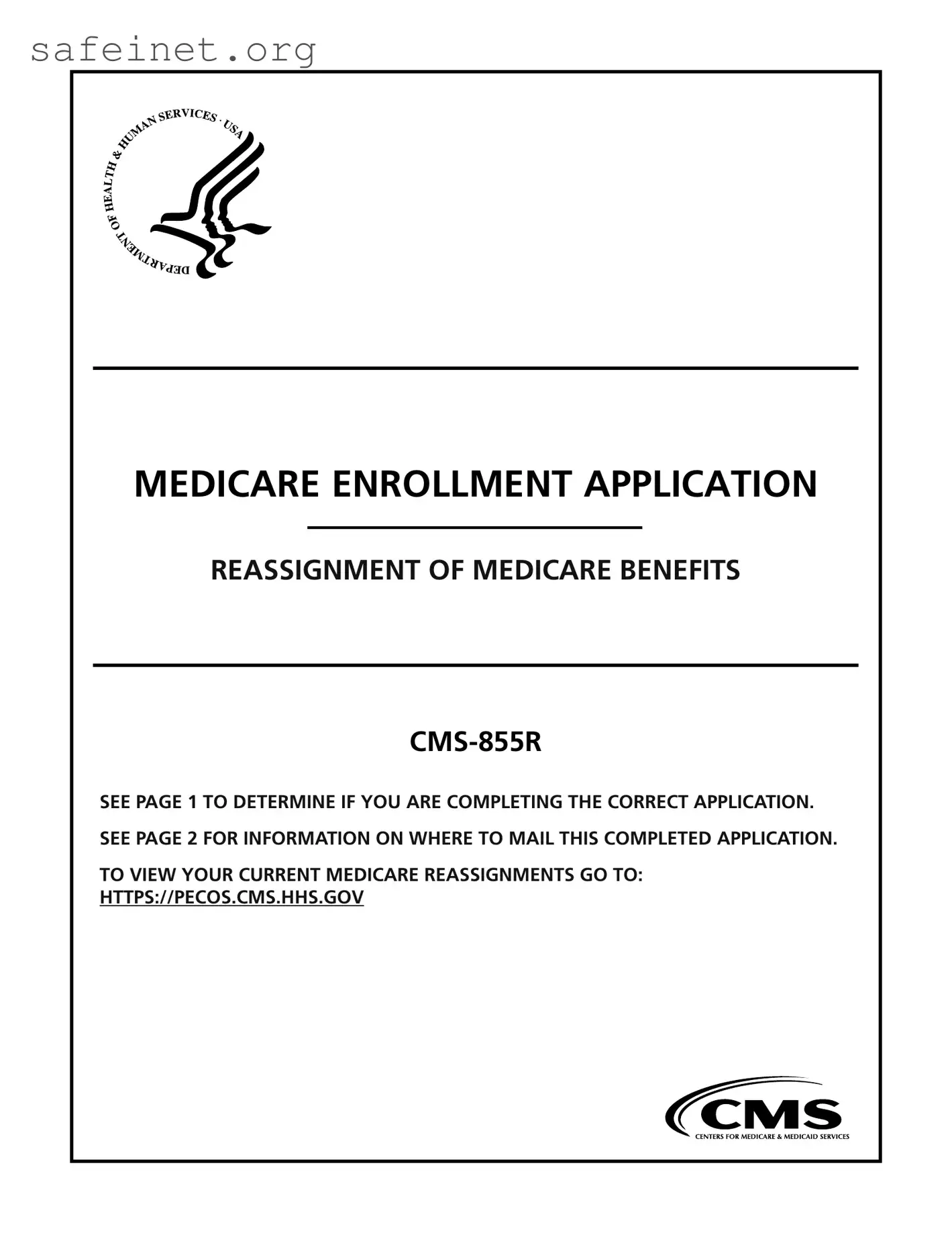 Blank Cms 855R Template