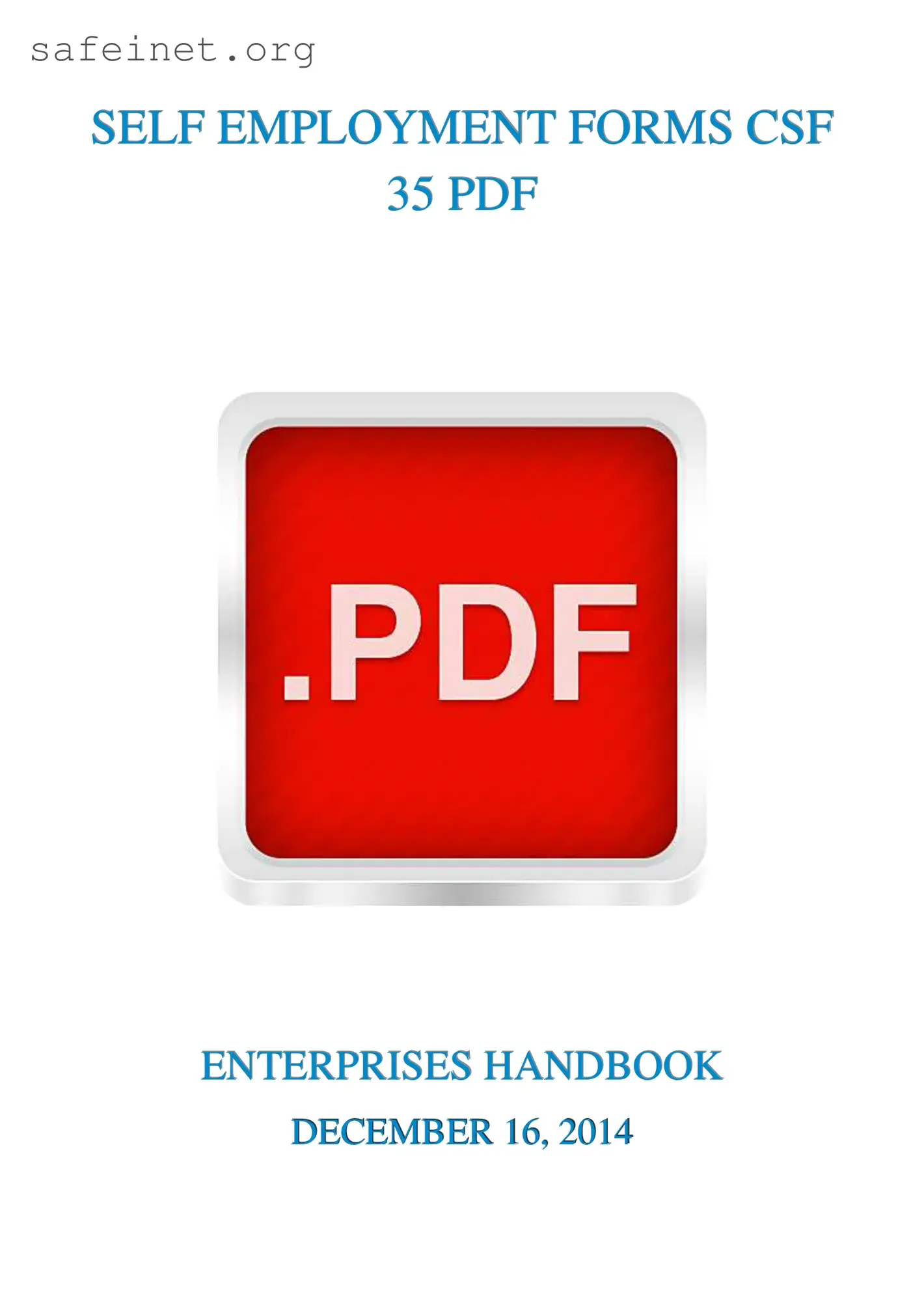 Blank Csf 35 Template