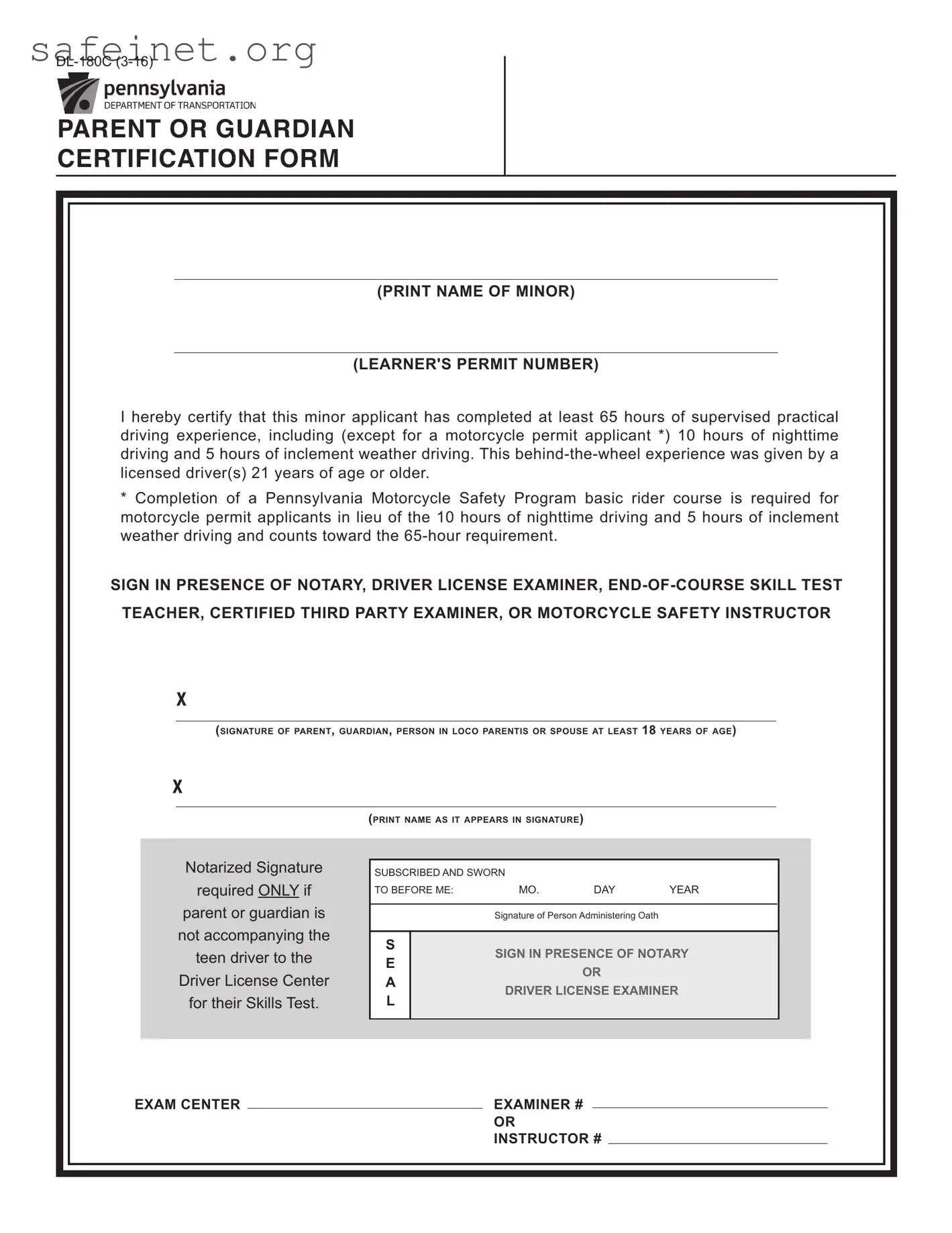 Blank Dl 180C Template