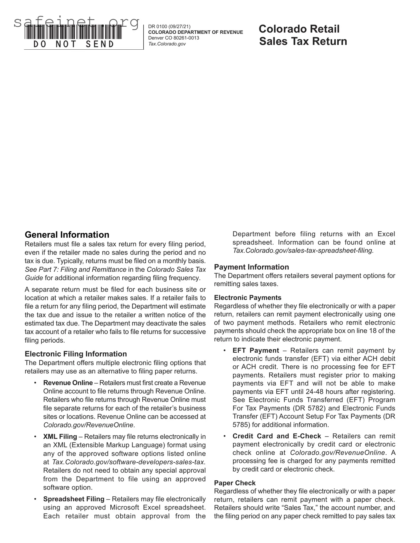Blank Dr 0100 Template
