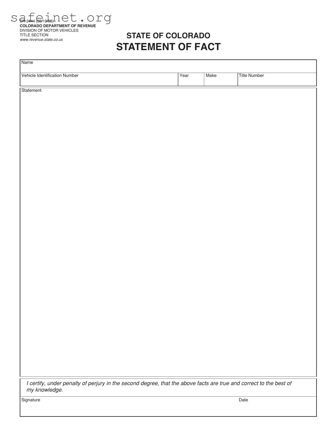 Blank Dr2444 Template
