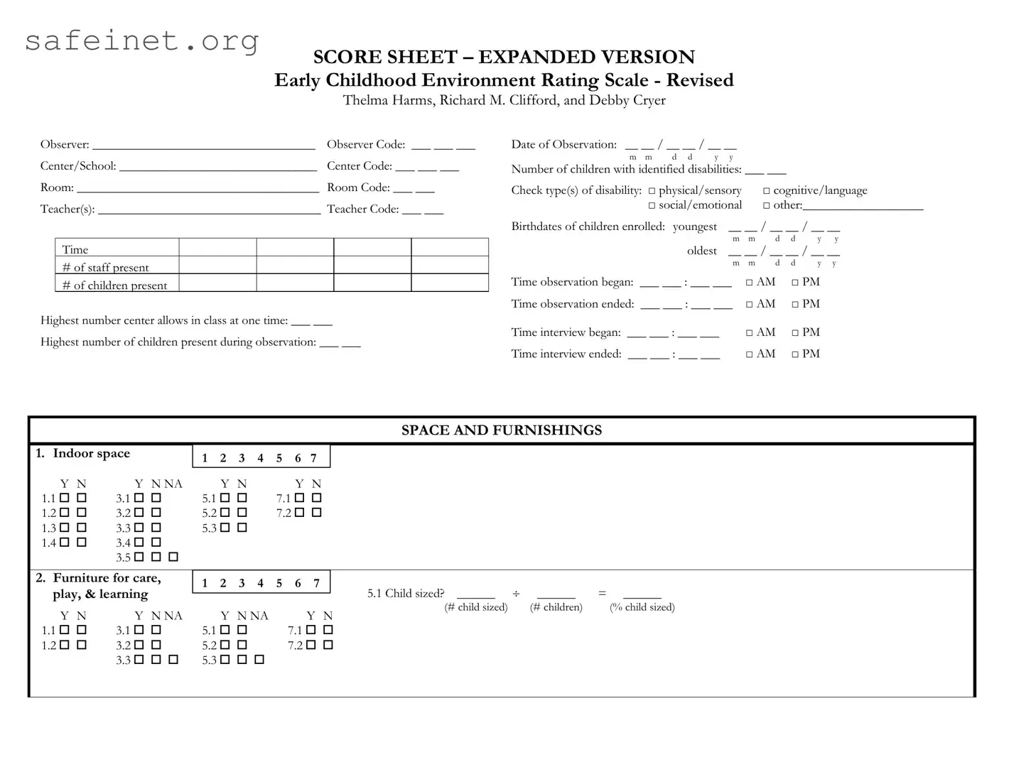 Blank Ef 1143 A Template