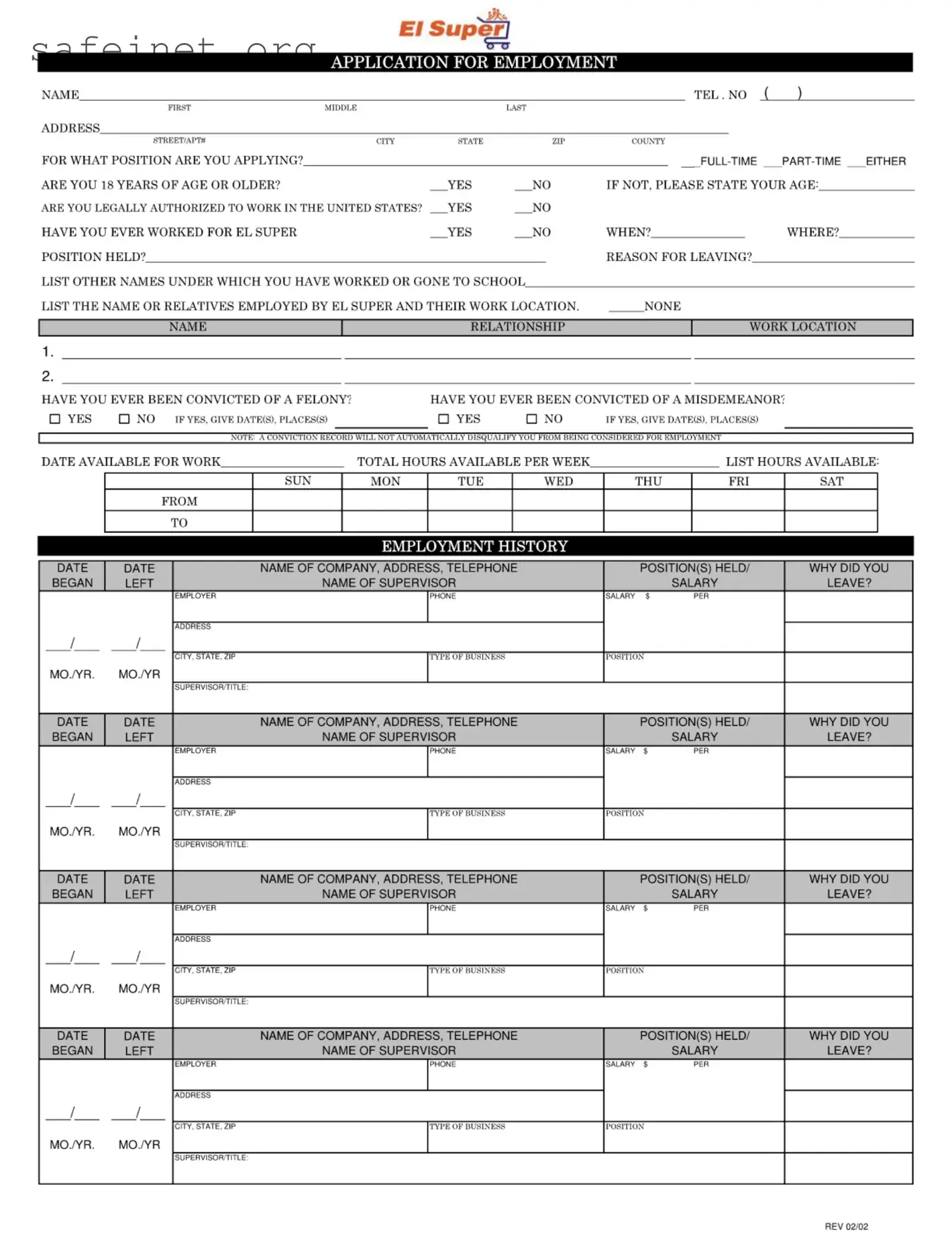 Blank El Super Application Template