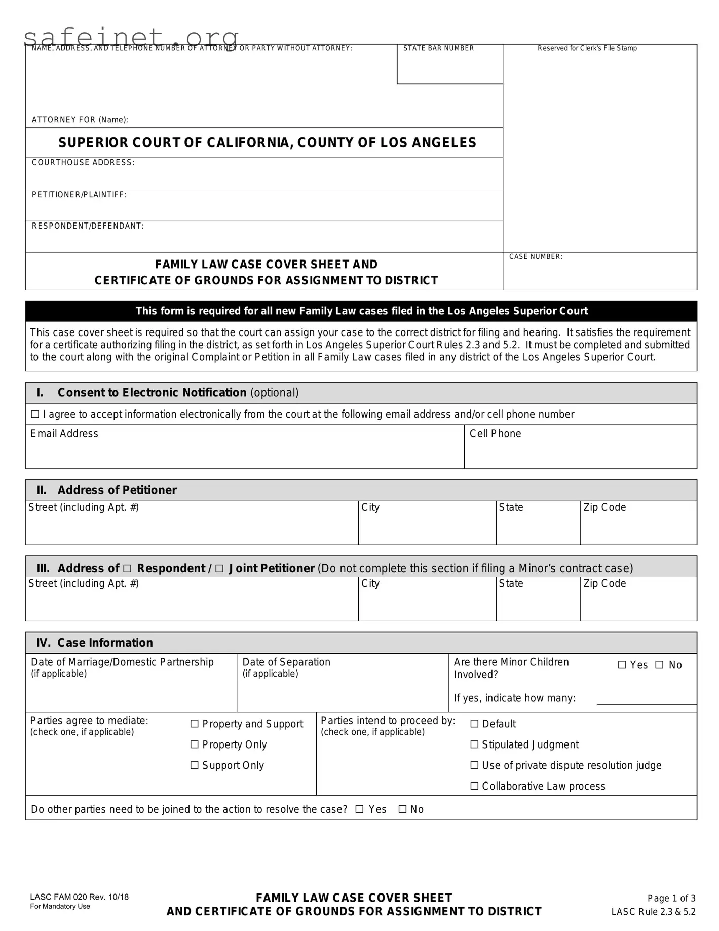 Blank Fam 020 Template