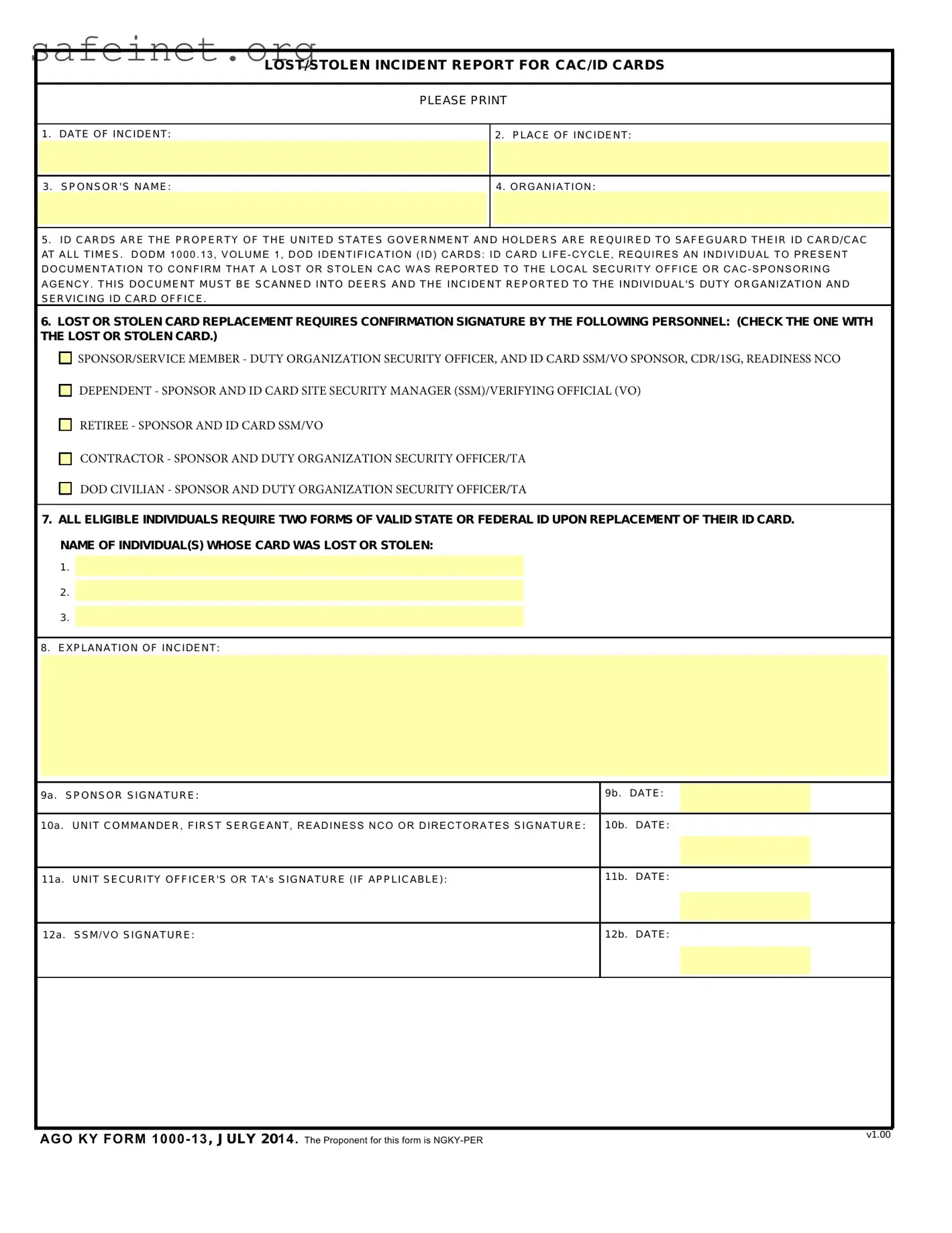 Blank Fh 7006 Template