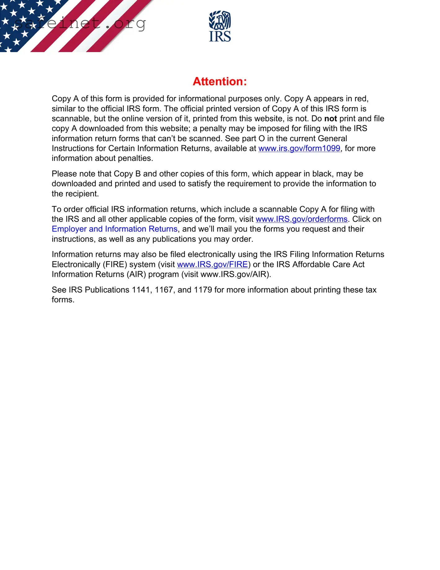 Blank IRS 1099-DIV Template