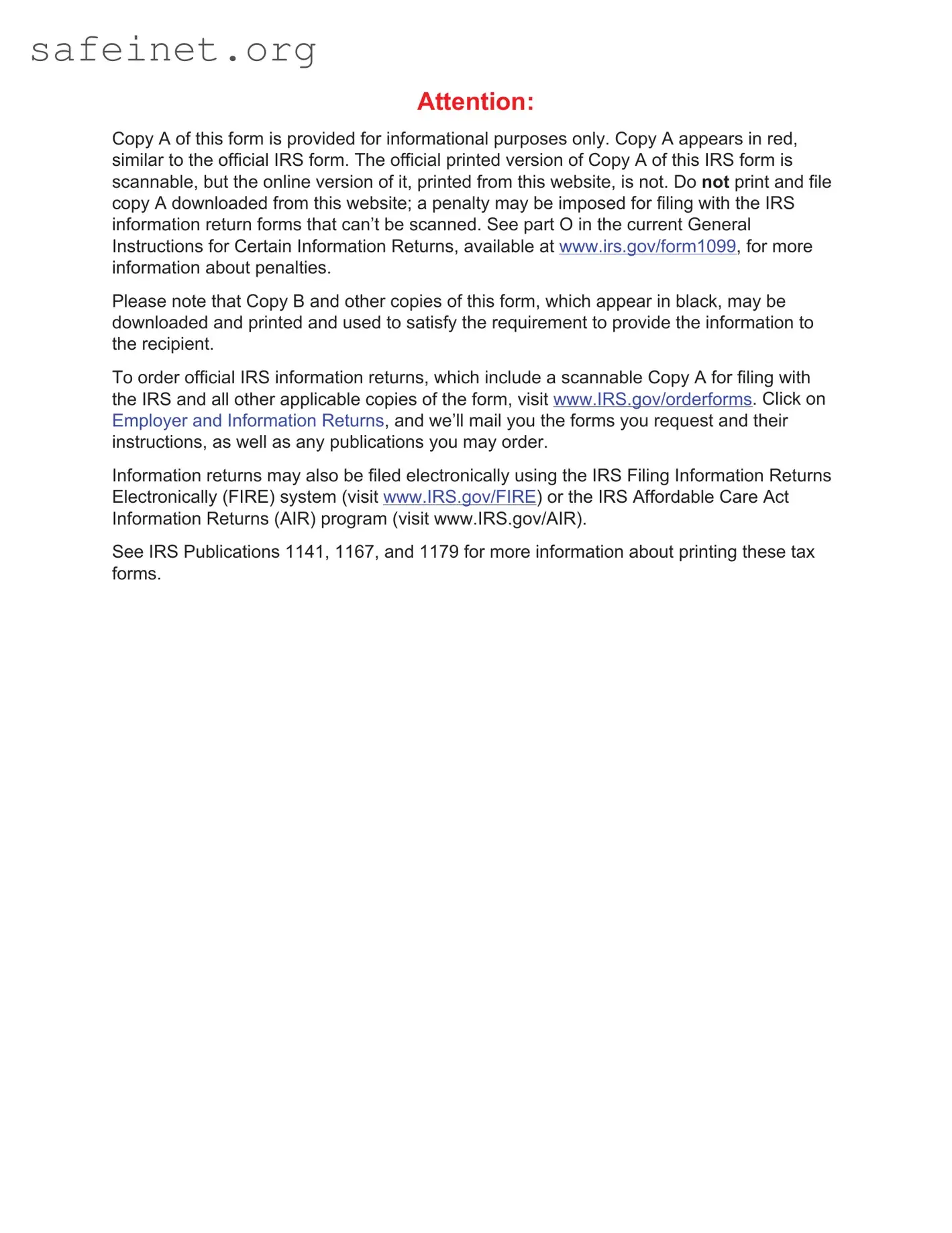 Blank IRS 5498 Template